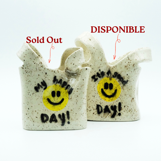 Bolsita en cerámica